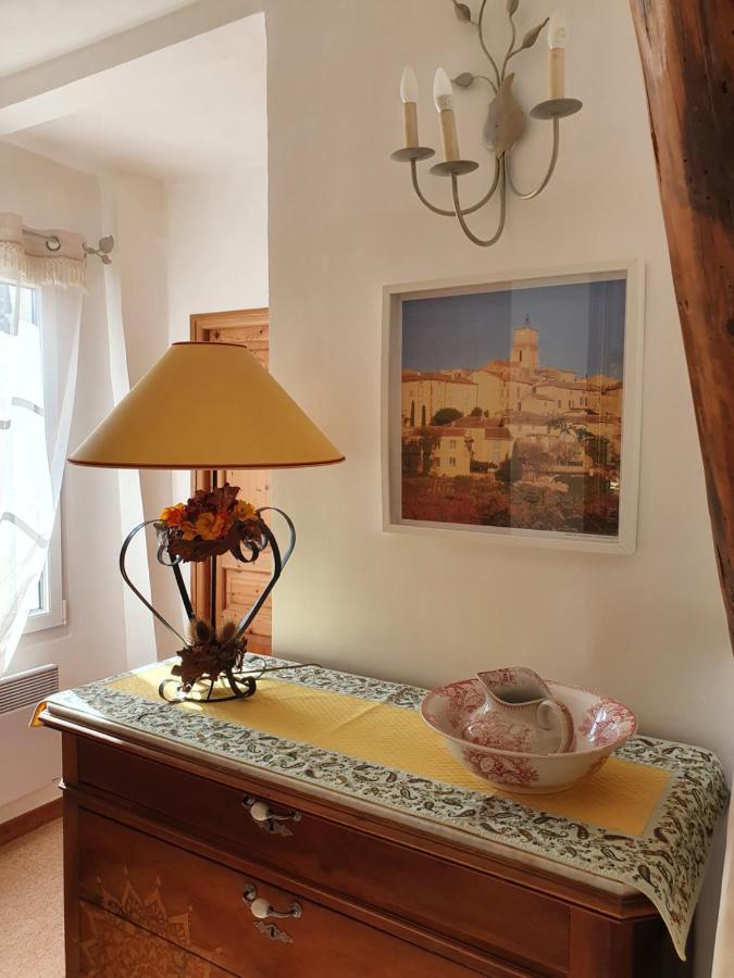 L'Angelus, Gite De Charme Au Coeur Du Vieux Village De Sablet Exteriör bild