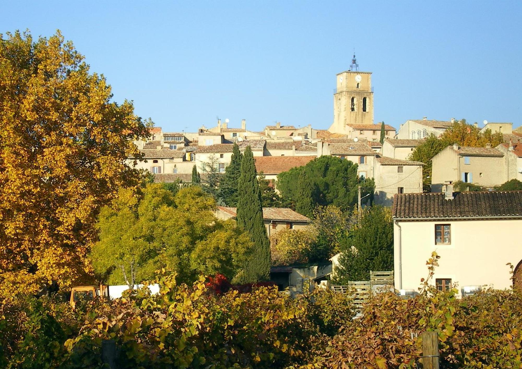 L'Angelus, Gite De Charme Au Coeur Du Vieux Village De Sablet Exteriör bild